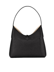 gambar-belakang-Longchamp-Le-Roseau-M-Hobo-Bag-Leather-black