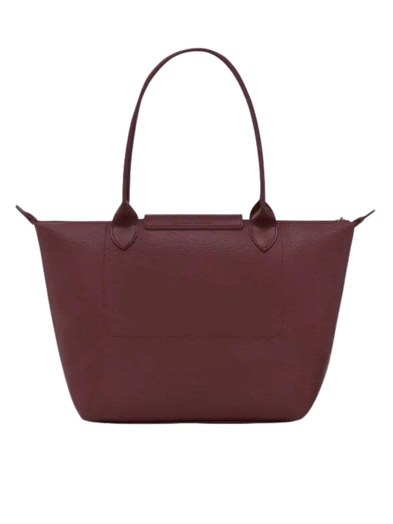Longchamp Le Pliage City Medium Tote Bag Prune Balilene