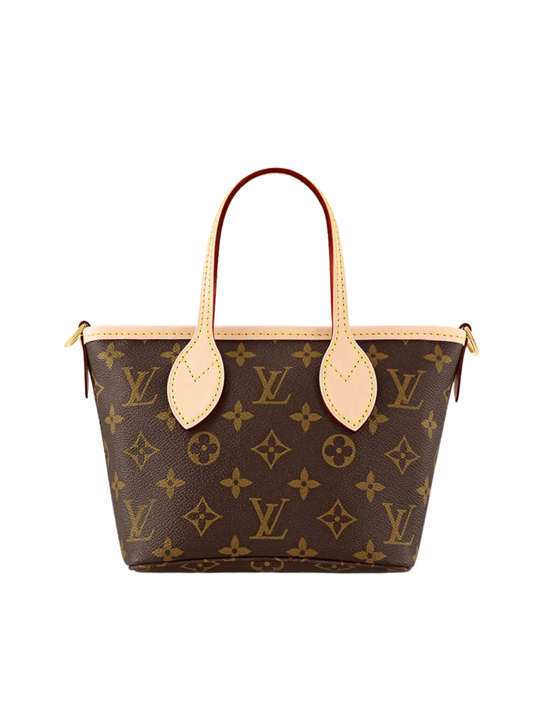 Louis Vuitton Neverfull BB Monogram Strap Beige Balilene