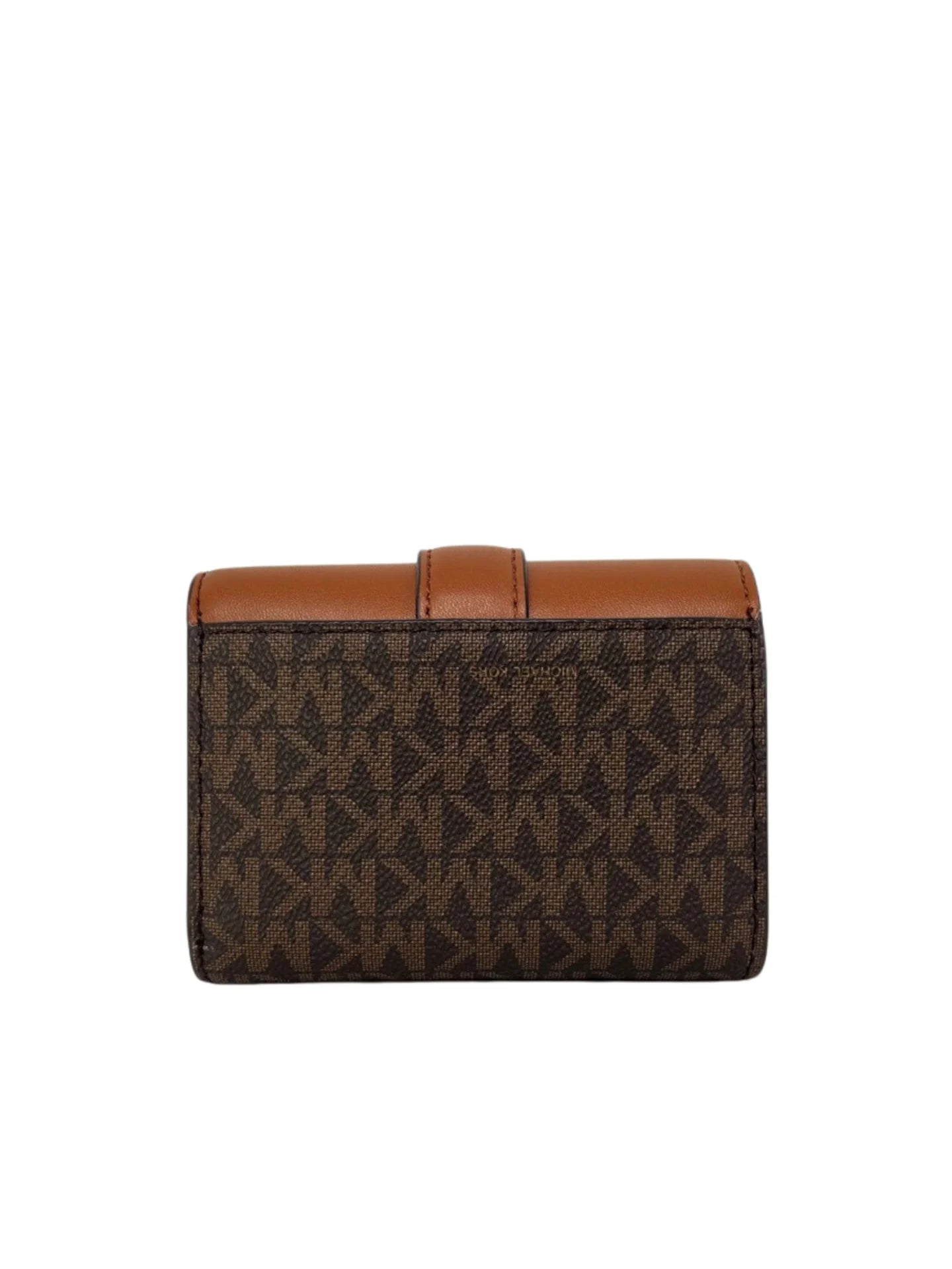 gambar-belakang-MIchael-Kors-Medium-Flap-Bifold-Wallet-In-Signature-BrownWEBP