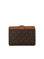 gambar-belakang-MIchael-Kors-Medium-Flap-Bifold-Wallet-In-Signature-BrownWEBP