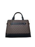 gambar-belakang-Michael-35S3G6RS1B-Kors-Reed-Small-Belted-Logo-Satchel-Brown-Black