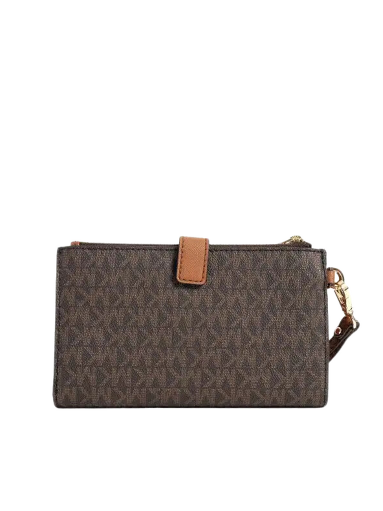 gambar-belakang-Michael-Kors-Jet-Set-Travel-Double-Zip-Wrislet-Brown