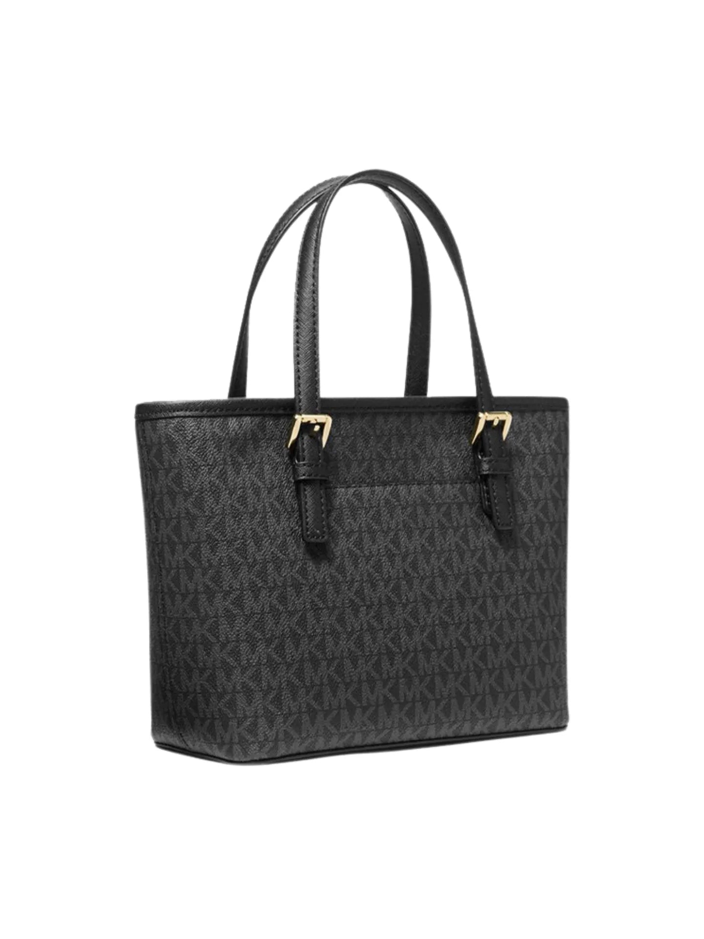 jet set travel large top-zip tote bag Michael Kors Jet Set Travel Extra-Small Convertible Top Zip Tote Black – Balilene