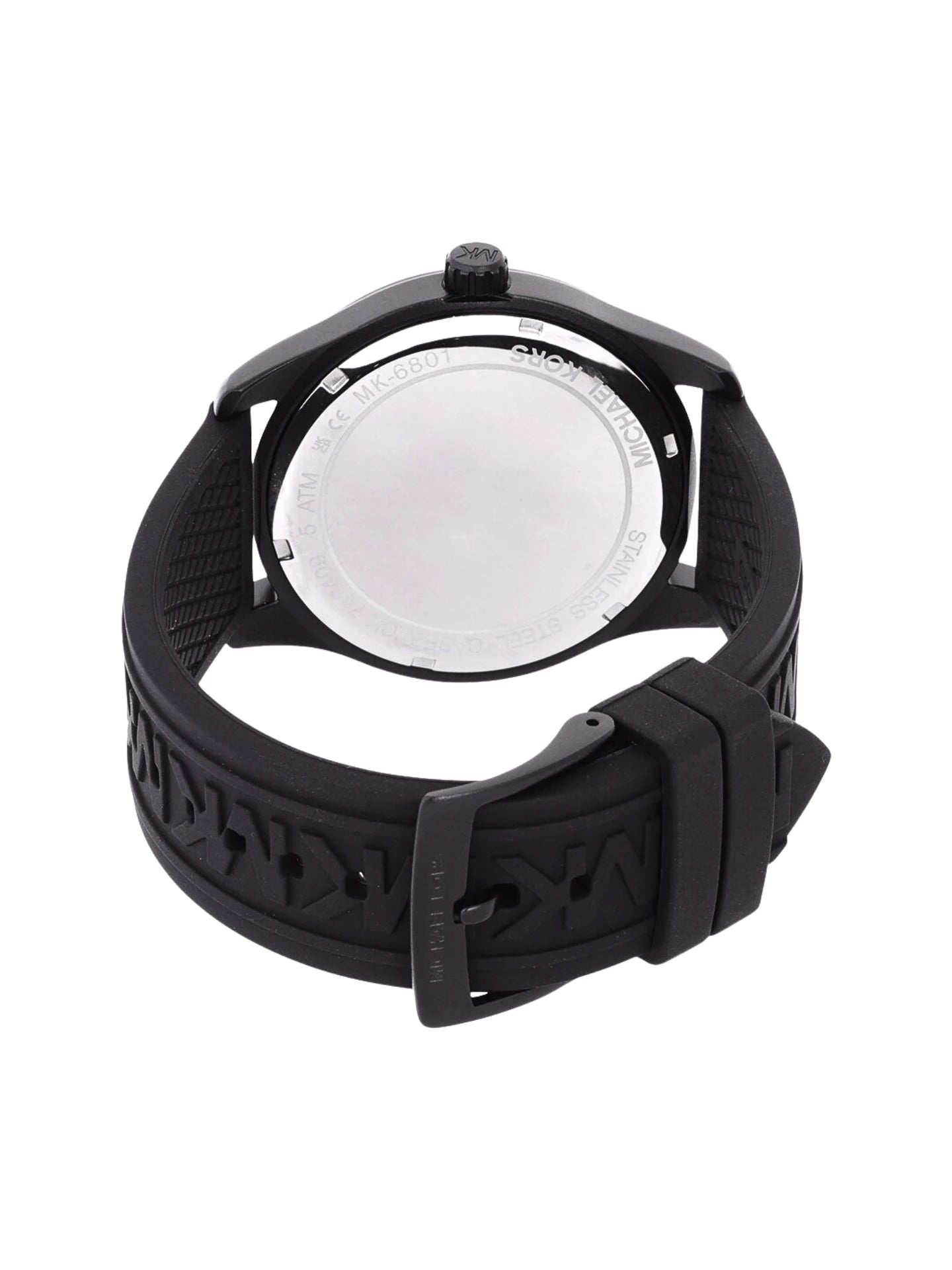 gambar-belakang-Michael-Kors-Maddye-Black-Tone-And-Silicone-Watch