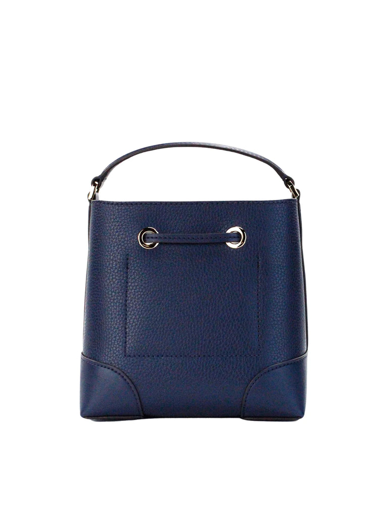 Michael kors 2025 blue bucket bag