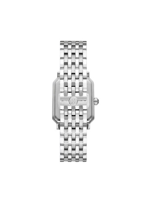 Tory Burch Robinson Silver Tone White Dial Ladies Watch