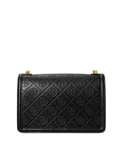 gambar-belakang-Tory-Burch-T-Monogram-Leather-Shoulder-Bag-Black