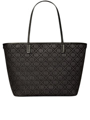 gambar-belakang-Tory-Burch-T-Monogram-Zip-Tote-Bag-Black