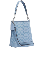 gambar-belakang1-Coach-Mollie-Bucket-22-In-Signature-Chambray-Cornflower-Multi
