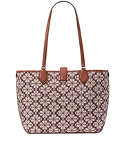 gambar-belakangKate-Spade-Spade-Flower-Jacquard-Medium-Open-Tote-Burgundy-Multi