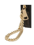 gambar-chain-Coach-Zip-Card-Case-Signature-Canvas-Brown-Black