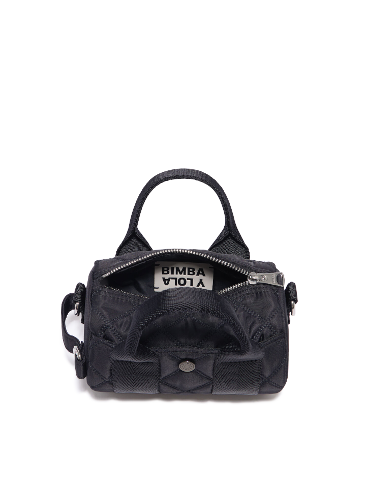 gambar-dalam-B-Y-L-Small-Padded-Black-Nylon-Barrel-Bag