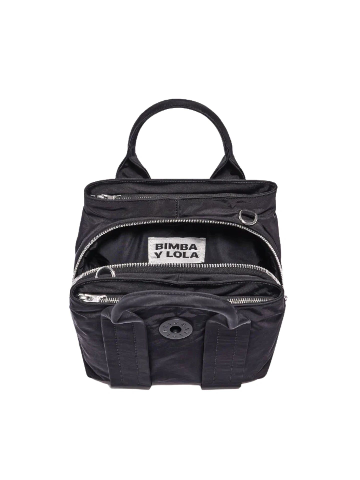 gambar-dalam-BYL-Medium-Black-Nylon-Handbag-242BBHJ4S-99000