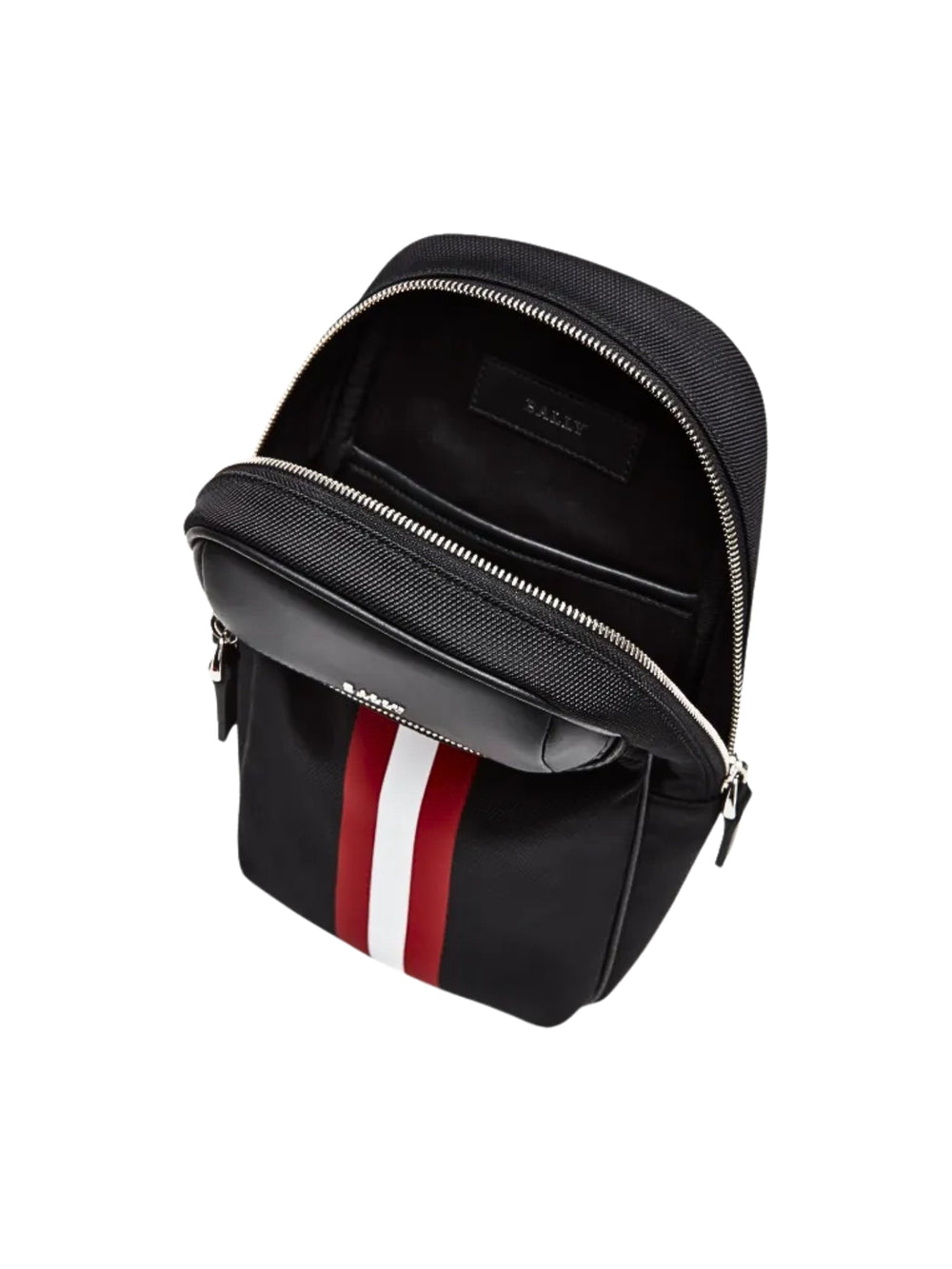 gambar-dalam-Bally-Ribbon-Stripe-Messenger-Bag-Black