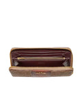 gambar-dalam-Coach-Accordion-Zip-Wallet-In-Colorblock-Signature-Canvas-Tan-Rust