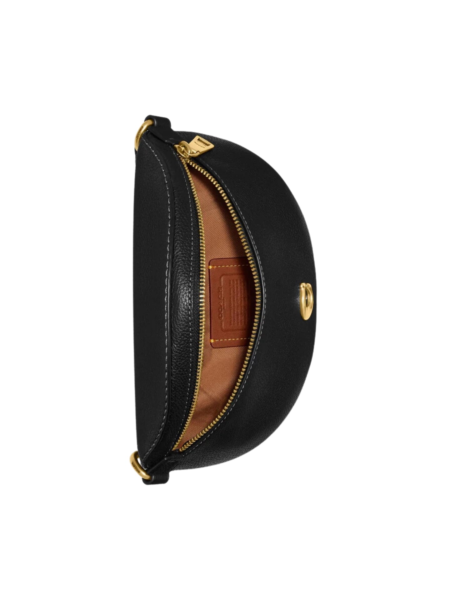 gambar-dalam-Coach-Bethany-Belt-Bag-In-Pebbled-Leather-Black