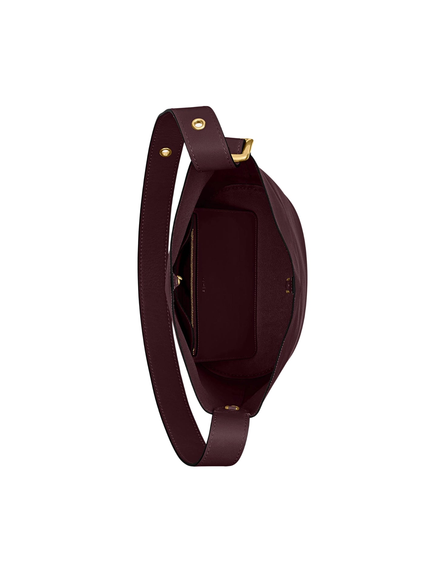 gambar-dalam-Coach-Bleecker-Bucket-Bag-Merlot