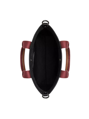 gambar-dalam-Coach-Canvas-Tote-20-Black