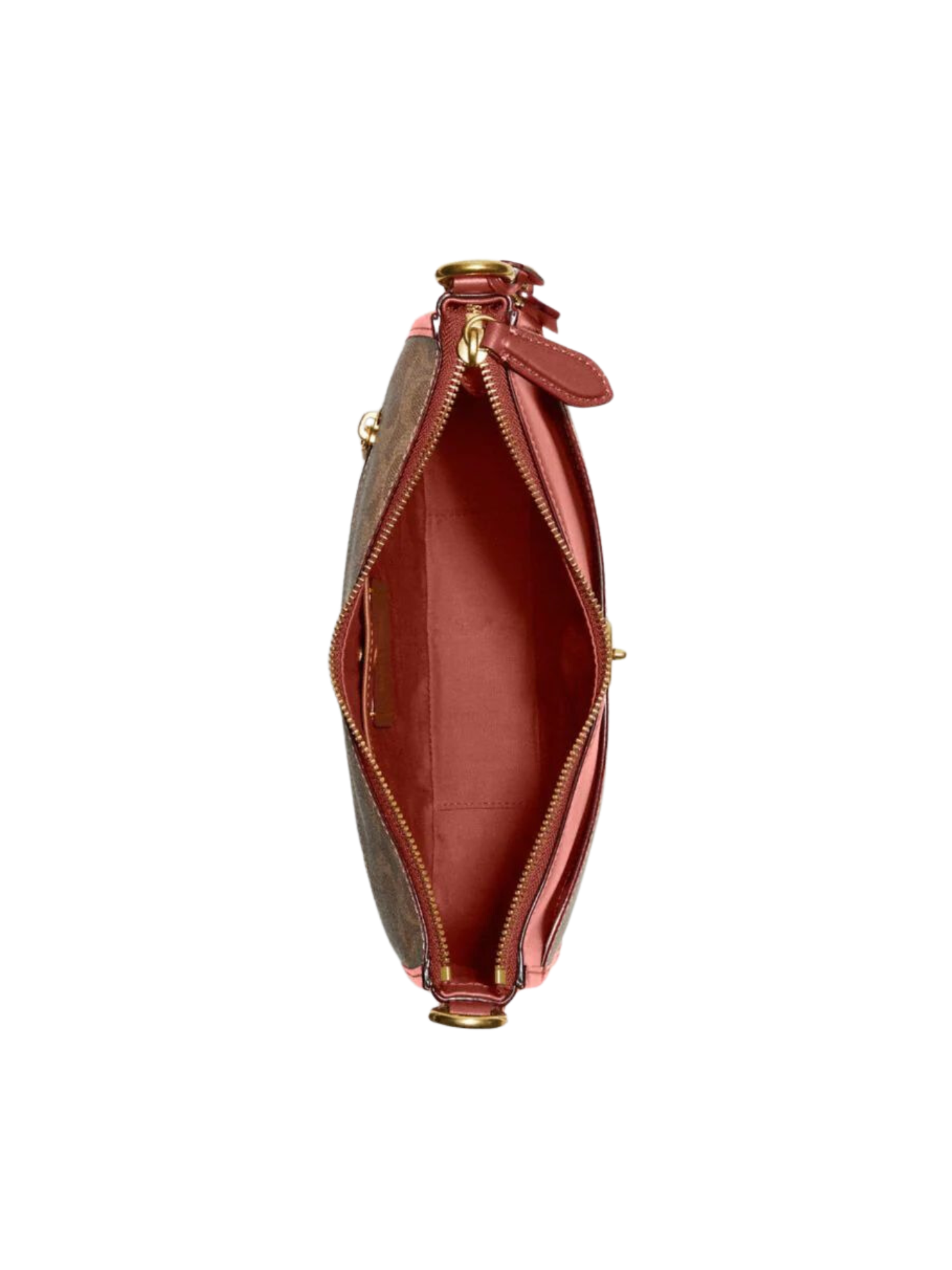 gambar-dalam-Coach-Chaise-Crossbody-In-Signature-Canvas-Tan-Rust