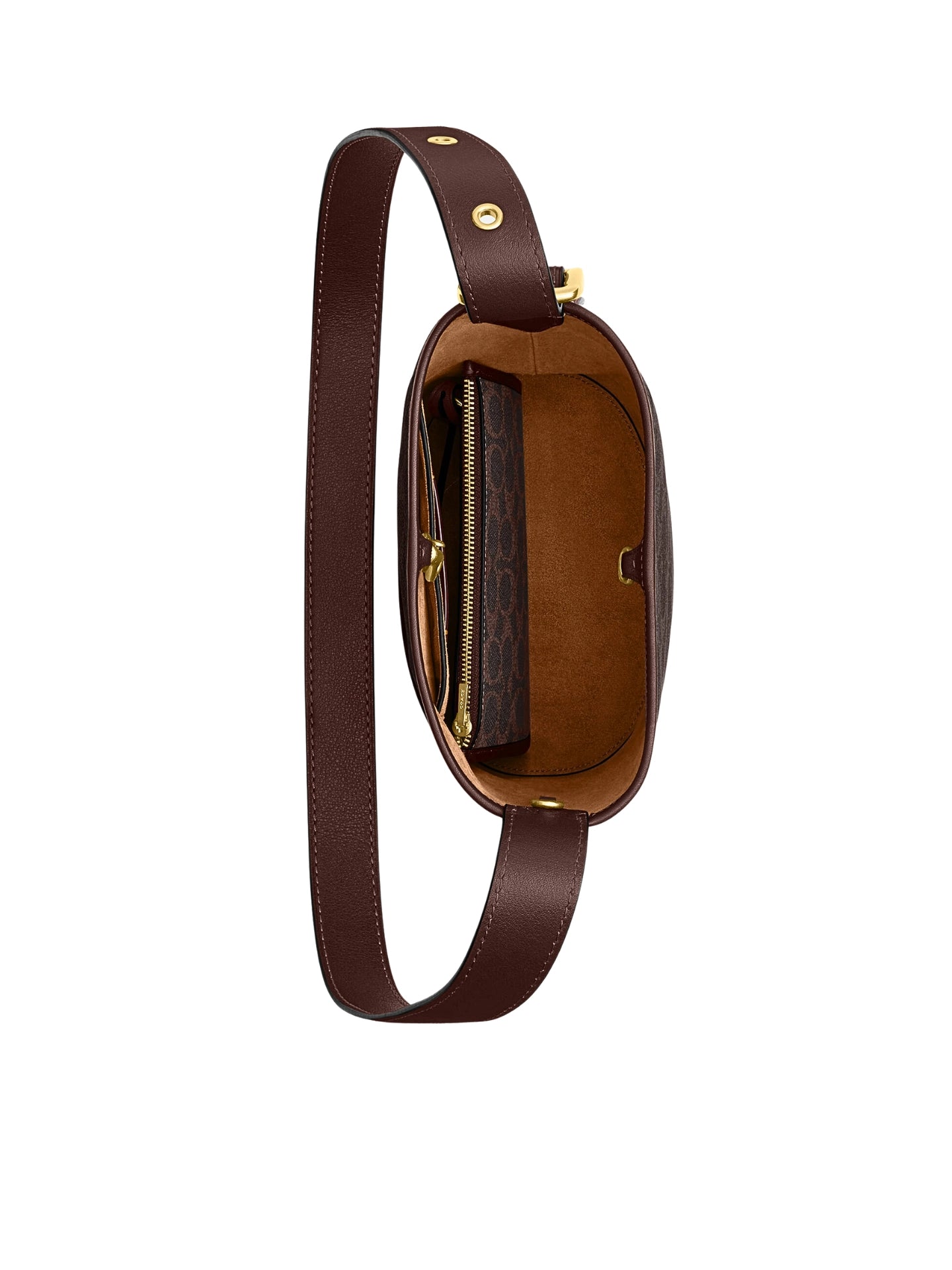 gambar-dalam-Coach-Coated-Canvas-Signature-Bleecker-Bucket-Bag-21-Maple