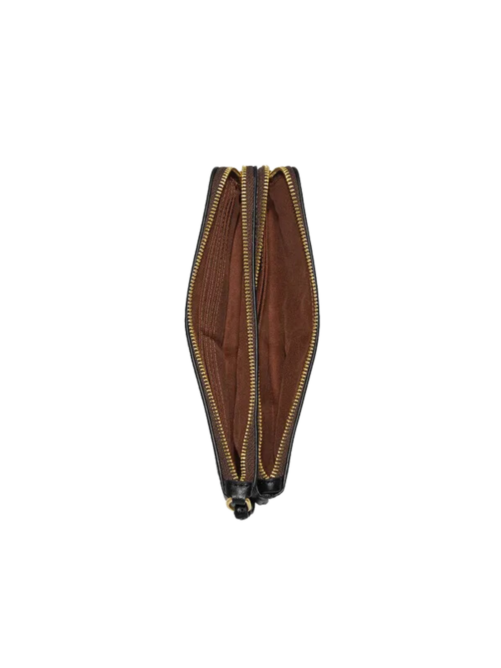 gambar-dalam-Coach-Double-Zip-Wallet-Blocked-Signature-Khaki-Brown-Multi