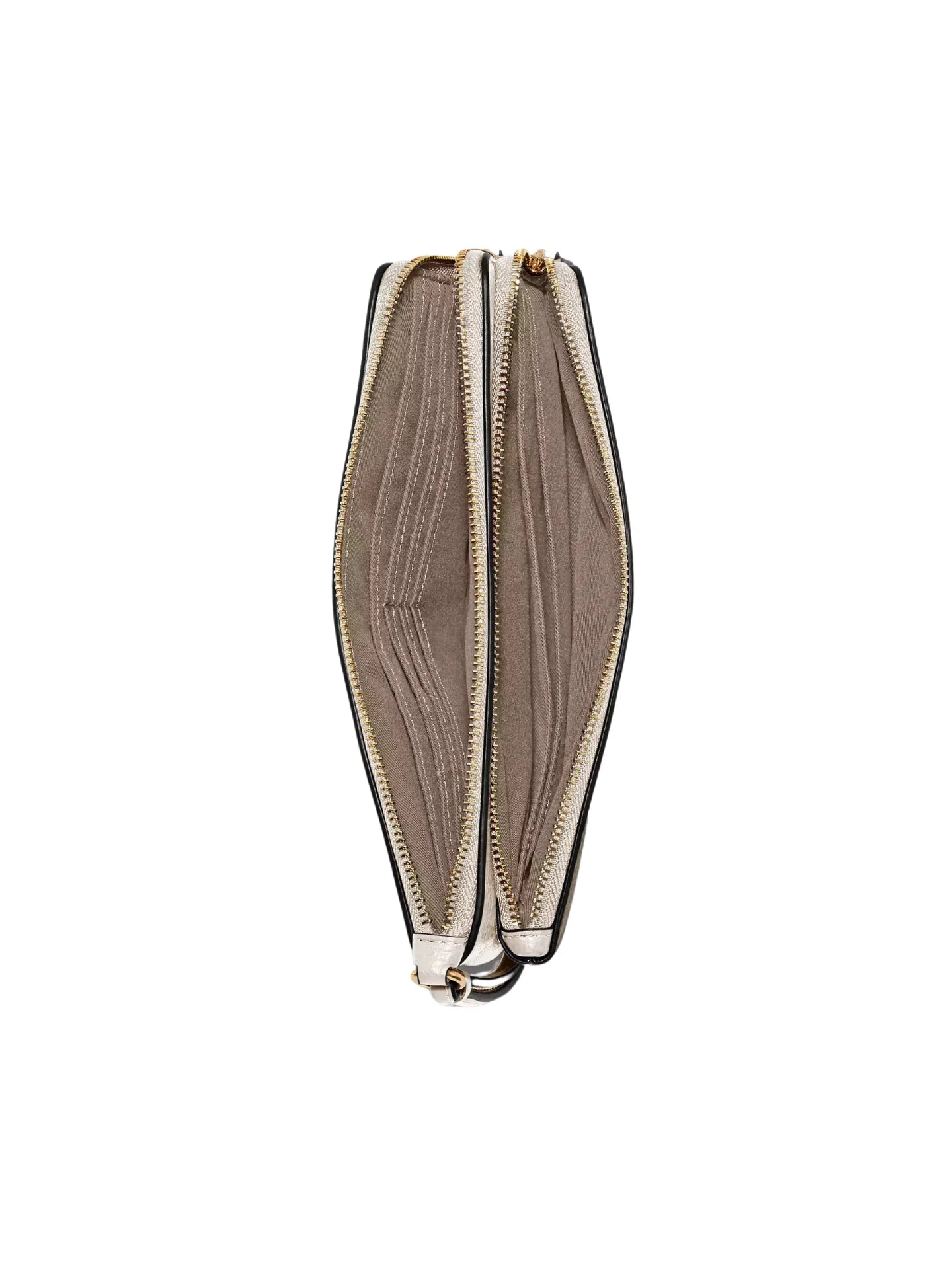 gambar-dalam-Coach-Double-Zip-Wallet-In-Signature-Canvas-Khaki-Chalk