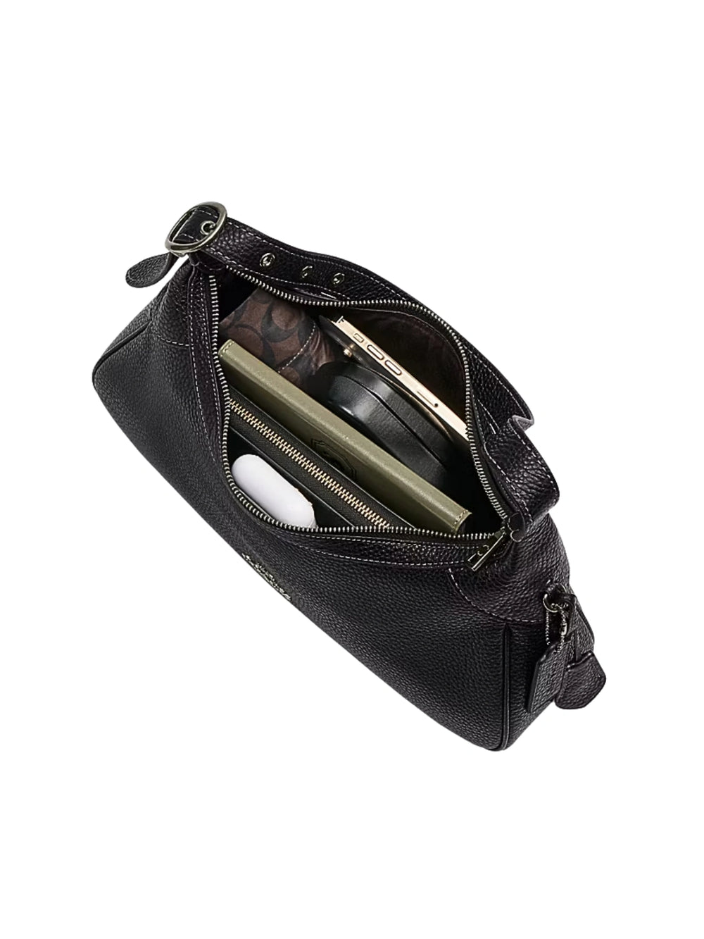gambar-dalam-Coach-Ella-Small-Shoulder-Bag-Black