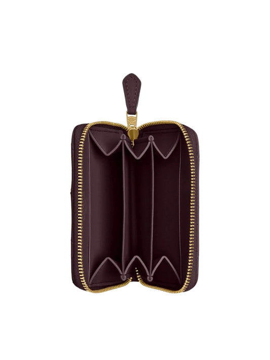 gambar-dalam-Coach-Essential-Small-Zip-Around-Card-Case-With-Pillow-Quilting-Black-Currant
