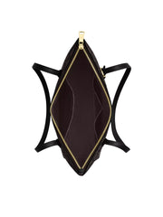 gambar-dalam-Coach-Fiona-Zip-Tote-Bag-In-Signature-Canvas-Walnut-Black