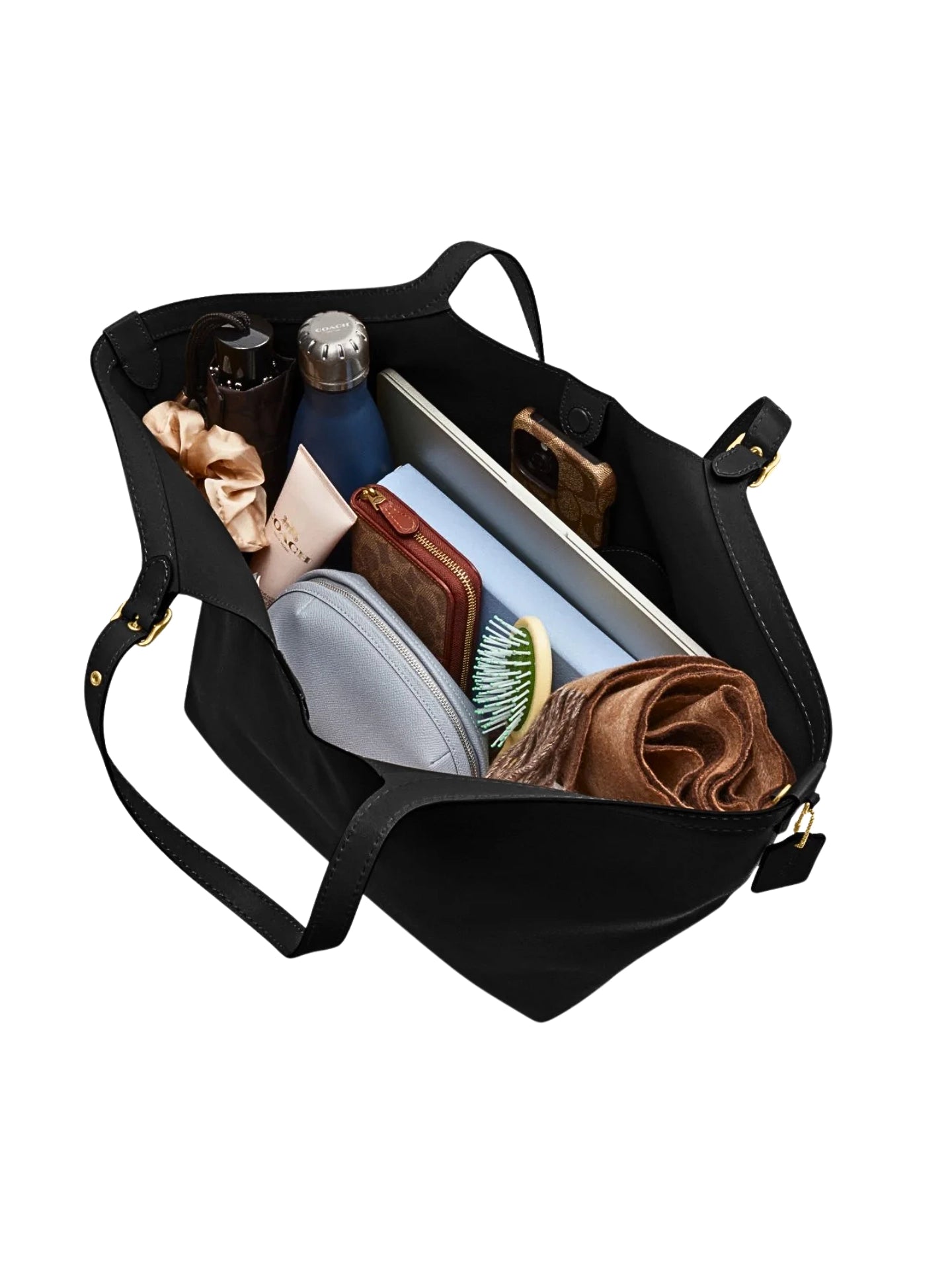 gambar-dalam-Coach-Gramercy-Tote-Bag-Black