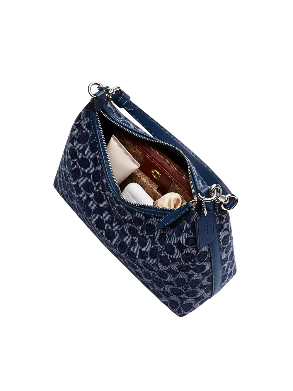 gambar-dalam-Coach-Juliet-Shoulder-Bag-In-Signature-Denim-Deep-Blue-Multi
