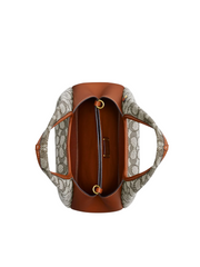 gambar-dalam-Coach-Lana-Shoulder-Bag-23-In-Signature-Jacquard-Burnished-Amber