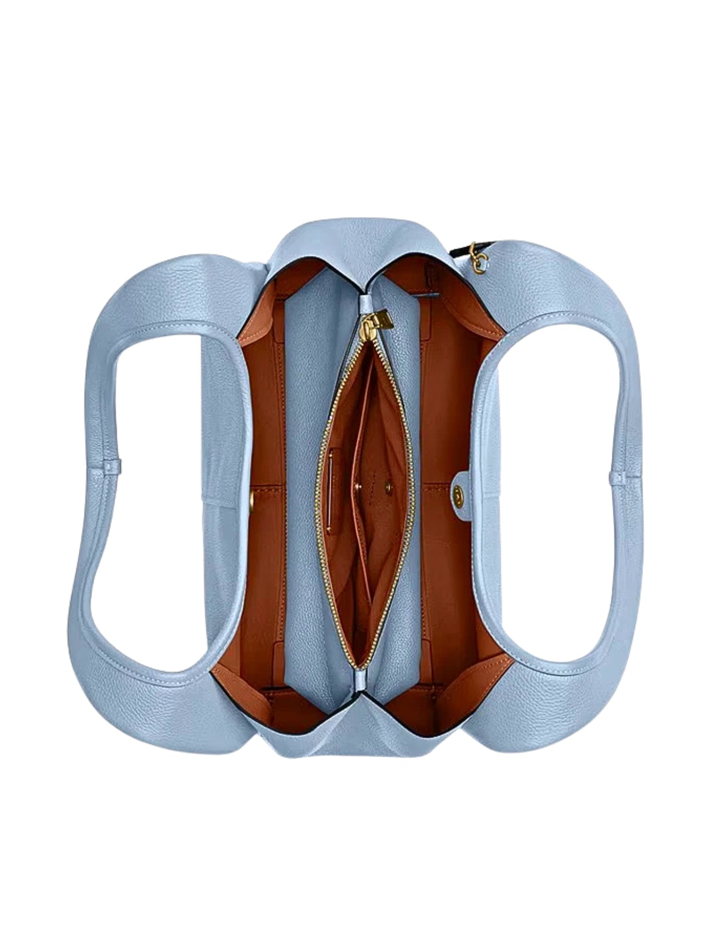 gambar-dalam-Coach-Lana-Shoulder-Bag-Pebble-Leather-Bluebell