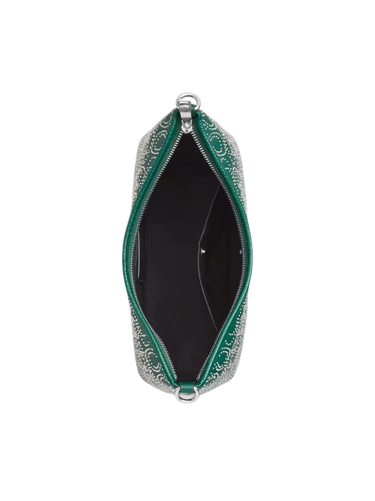 gambar-dalam-Coach-Laurel-Shoulder-Bag-With-Signature-Rivets-Emerald-Green