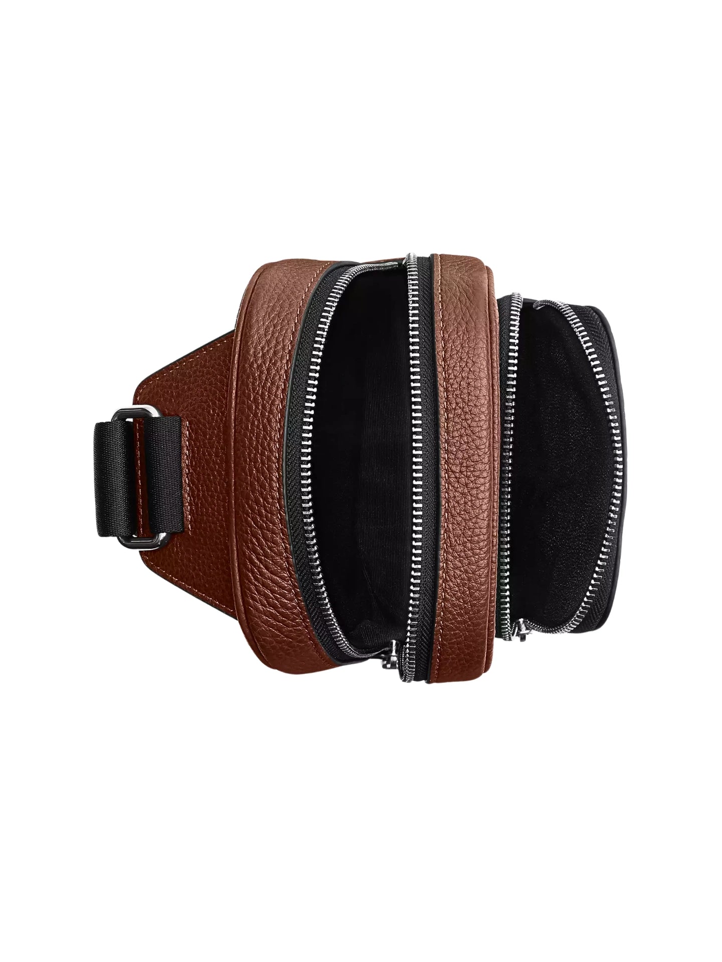 gambar-dalam-Coach-Racer-Sling-Pack-In-Signature-Leather-Vintage-Brown