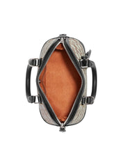 gambar-dalam-Coach-Ravel-Bag-24-In-Signature-Textile-Jacquard-Cocoa-Black