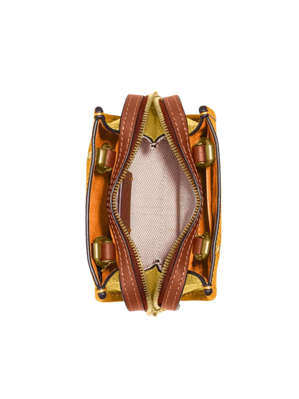 gambar-dalam-Coach-Rogue-12-Glovetanned-Pebble-Leather-Buttercup-Multi