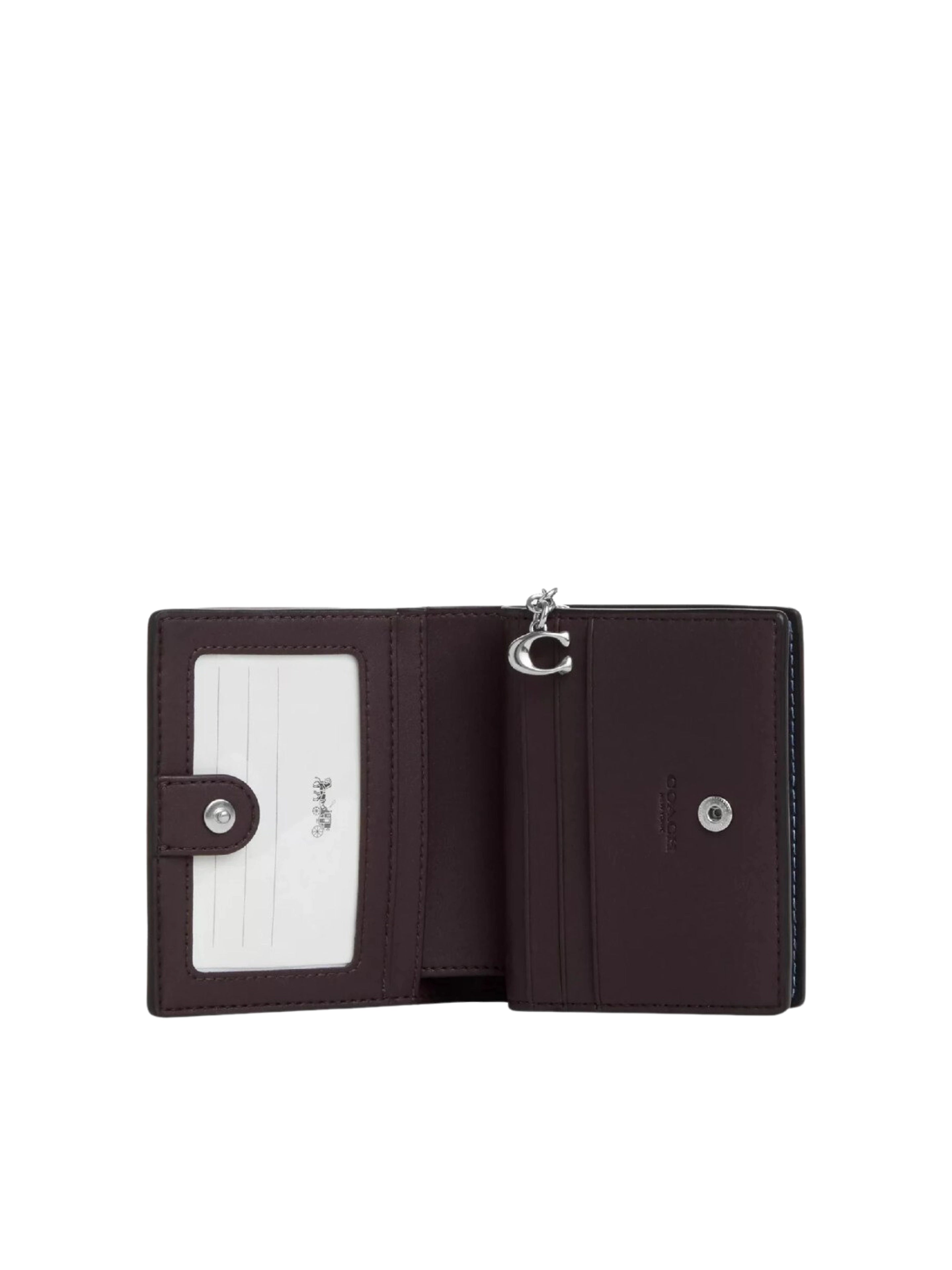 gambar-dalam-Coach-Snap-Wallet-In-Signature-PVC-DenimMidnight-Navy_1