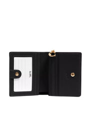 gambar-dalam-Coach-Snap-Wallet-Pebble-Leather-Black
