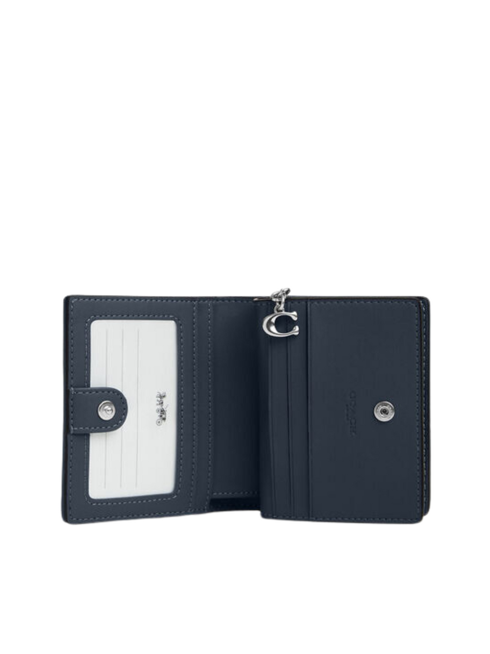 gambar-dalam-Coach-Snap-Wallet-Signature-Jacquard-DenimDark-Denim