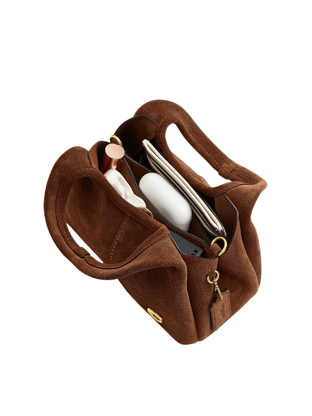 gambar-dalam-Coach-Suede-Lana-Shoulder-Bag-19-Warm-Brown