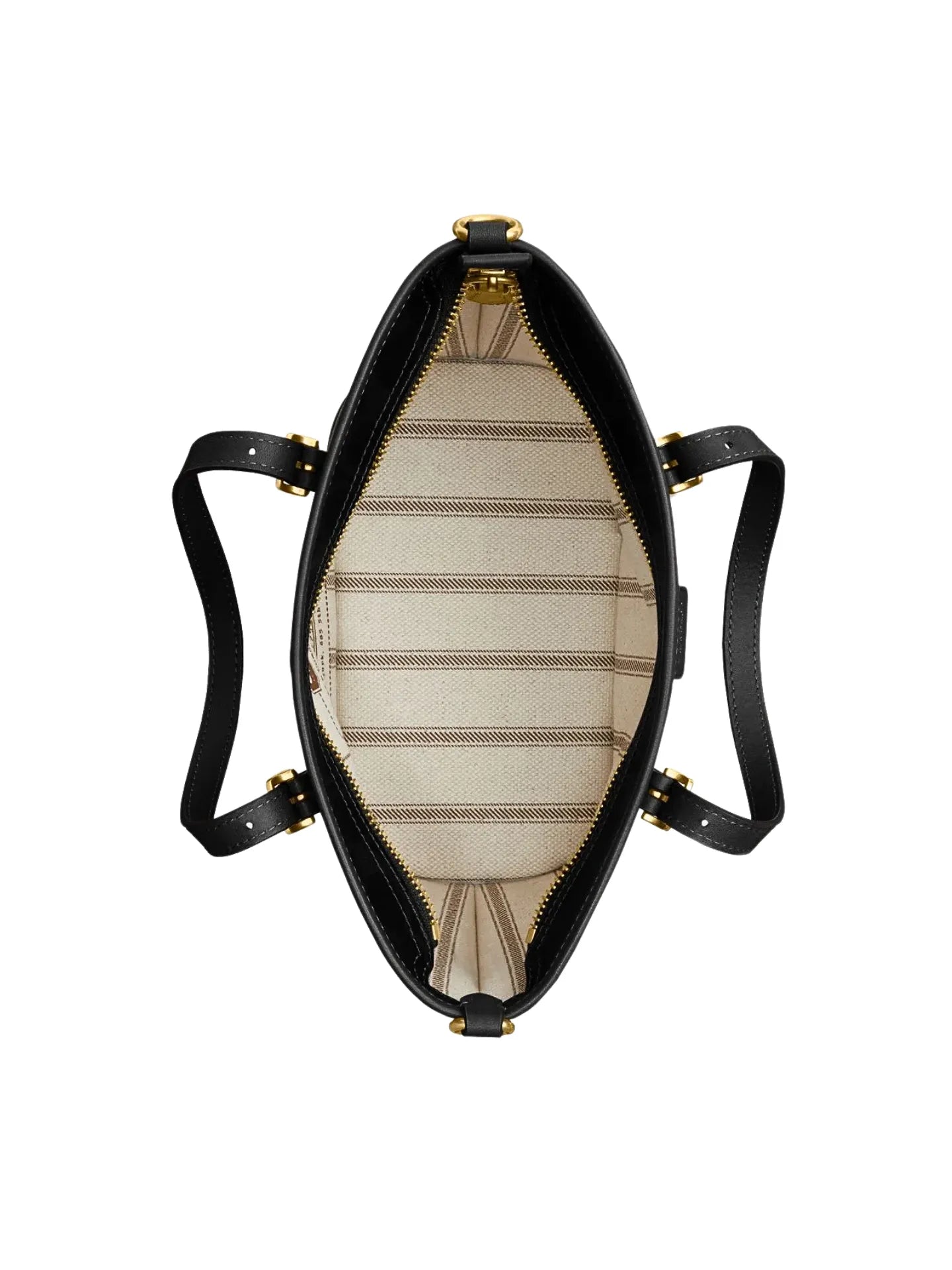gambar-dalam-Coach-Taxi-Tote-Bag-21-In-Signature-Canvas-Black