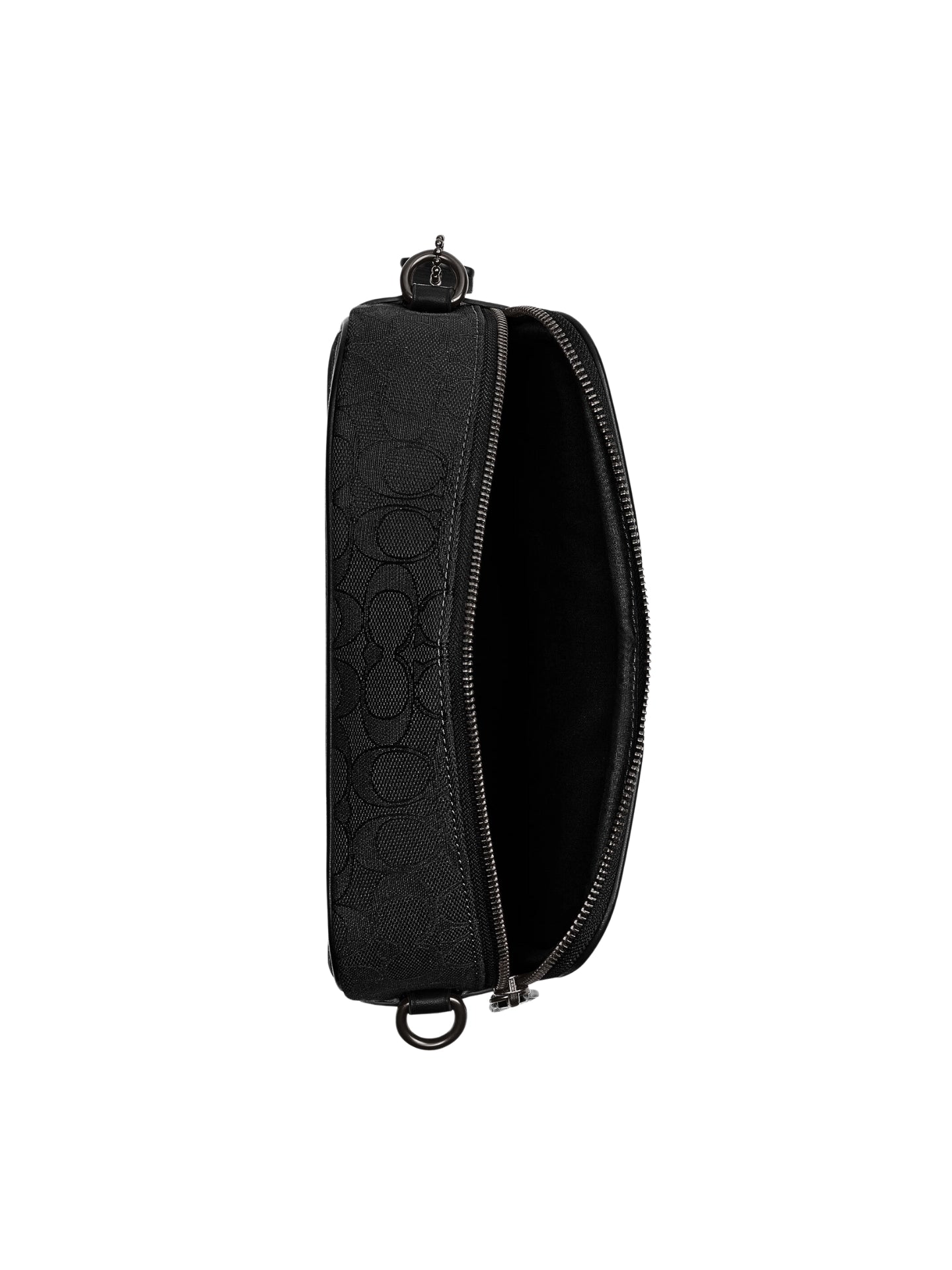 gambar-dalam-Coach-Theo-Camera-Bag-In-Signature-Jacquard-Black