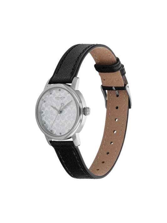gambar-dalam-Coach-Women-Grand-28mm-Case-Black-Leather-Strap-Watch