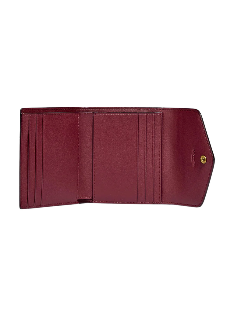gambar-dalam-Coach-Wyn-Small-Wallet-In-Colorblock-Signature-Canvas-Tan-Black
