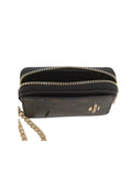 gambar-dalam-Coach-Zip-Card-Case-Signature-Canvas-Brown-Black