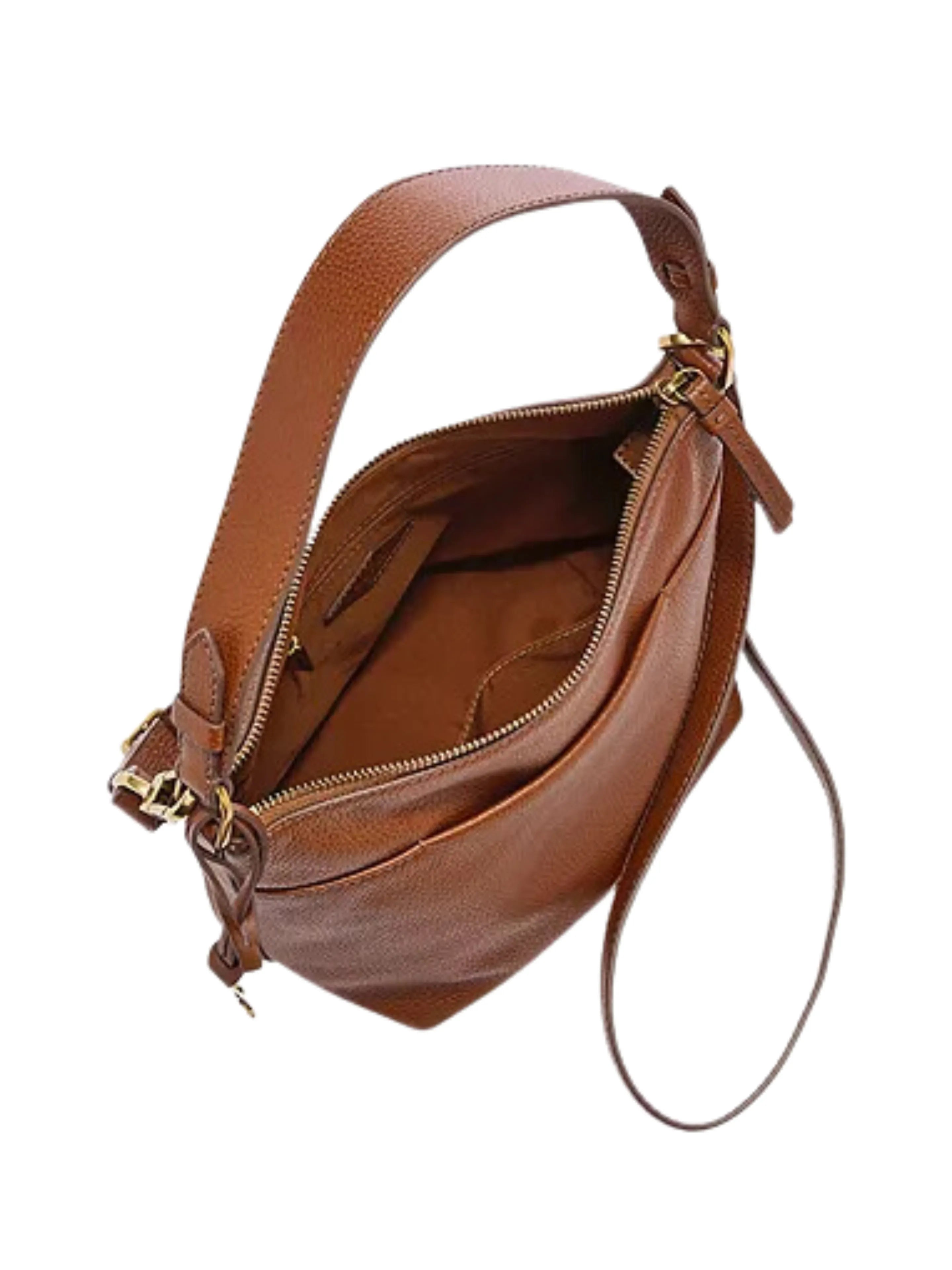 gambar-dalam-Fossil-Julianna-Small-Hobo-Bag-Brown