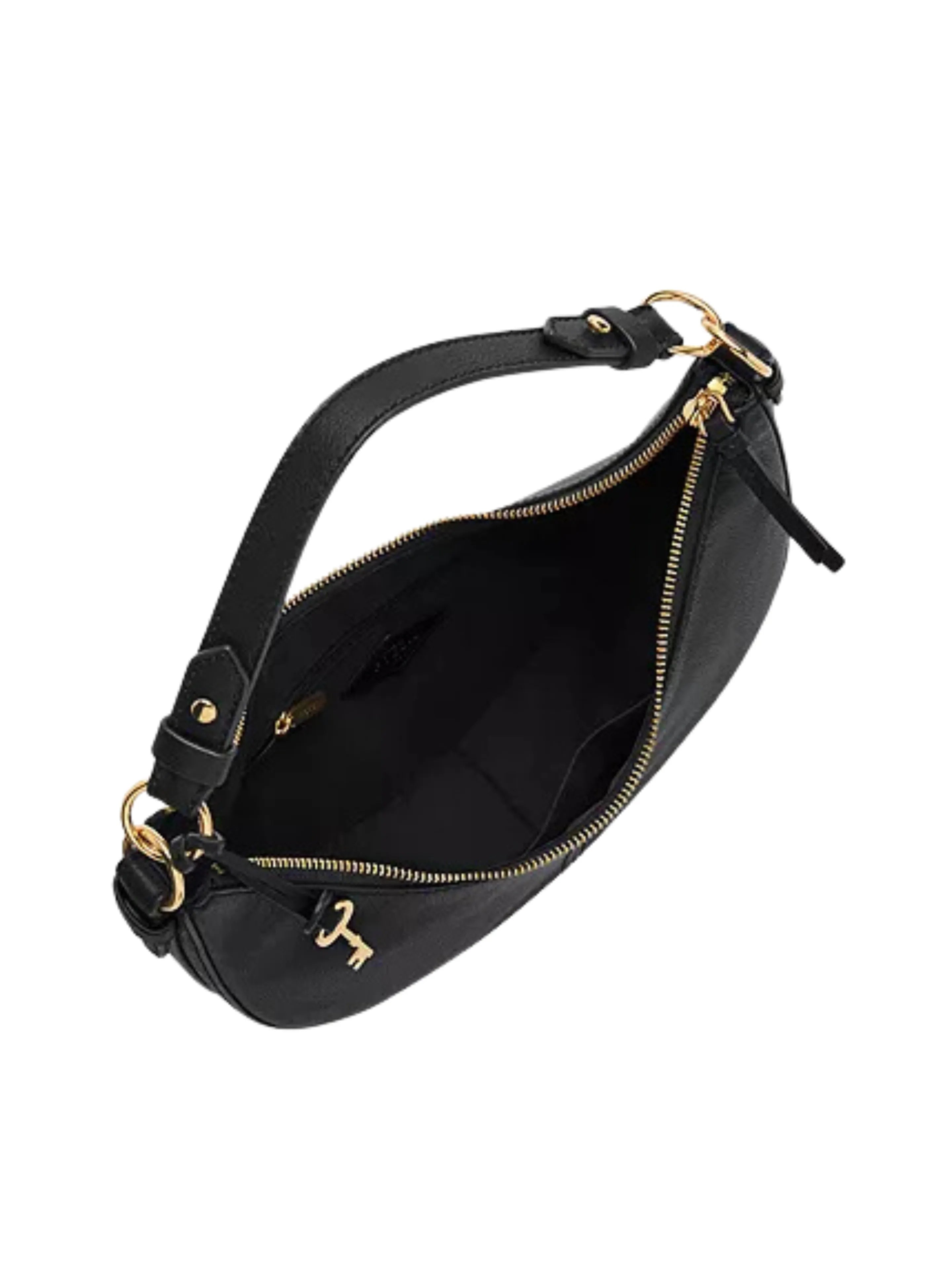 gambar-dalam-Fossil-Shae-Small-Hobo-Bag-Black