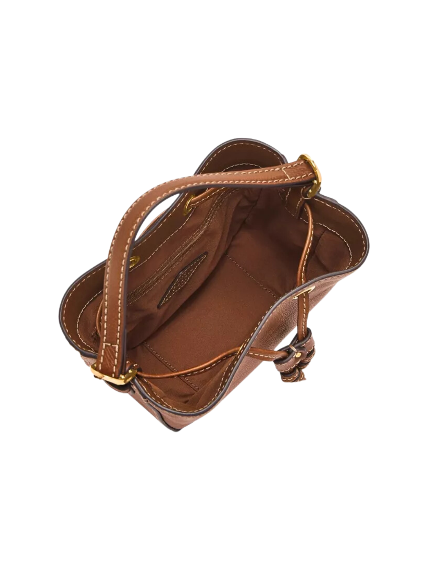 gambar-dalam-Fossil-Tessa-Small-Bucket-Crossbody-Brown